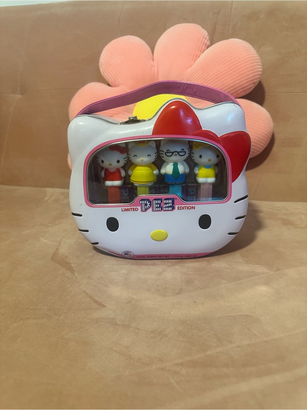 Hello Kitty 40th Anniversary PEZ Tin 4-Piece Collector Set Retired Ltd Edition